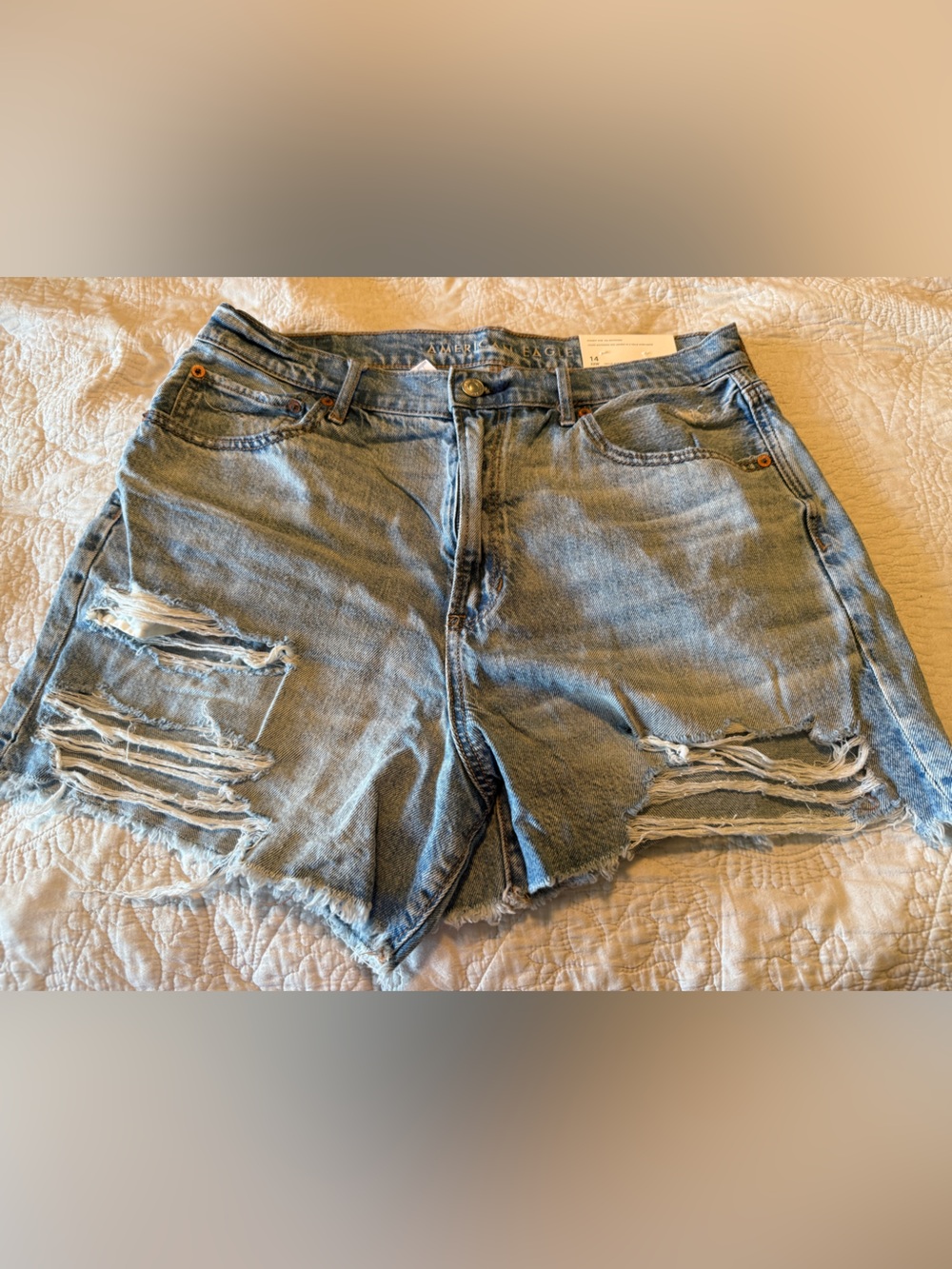 American Eagle Outfitters Highest-Rise '90s Boyfriend Shorts